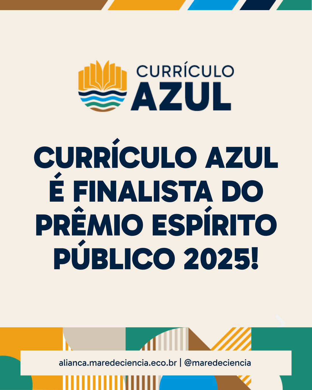 Currículo Azul é finalista do Prêmio Espírito Público!
